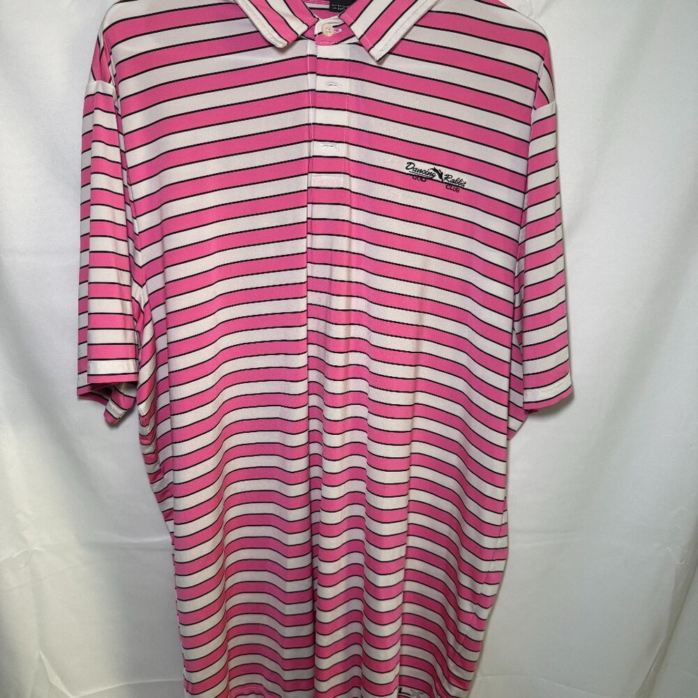 XXL Ralph Lauren (RLX) polo Pink, Black, and White